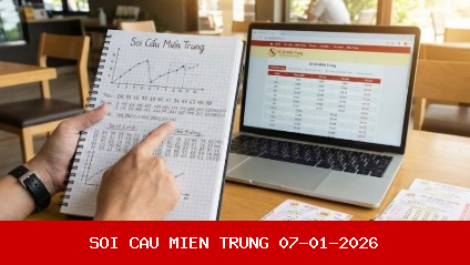 Soi Cầu 247 Miền Trung 07-01-2026 - Dự Đoán XSMT Chính Xác Nhất